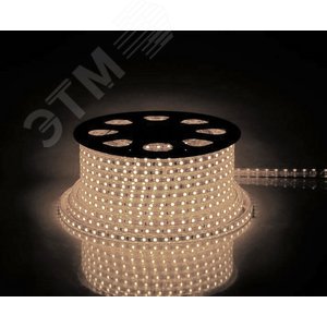 Лента светодиодная 4.4Вт/м 220В 2700К IP65 60LED/м LS704