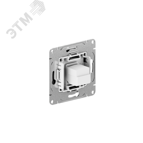 Эпика Механизм розетки RJ45 (cat5) черный EKF