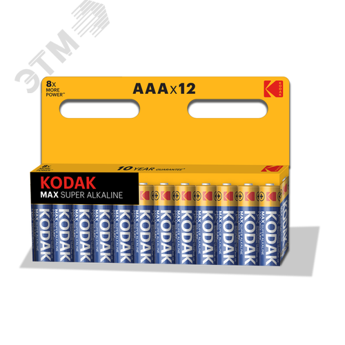 Батарейка LR03-12BL MAX SUPER Alkaline