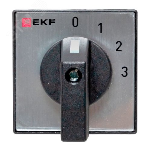Переключатель кулачковый ПК-1-102 10А 2P 0-1-2-3 IP65 EKF