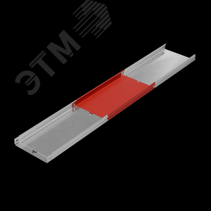 Лоток неперфорированный 50х300х1,2 L5000 мм Быстрый монтаж ПЛЮС HD85