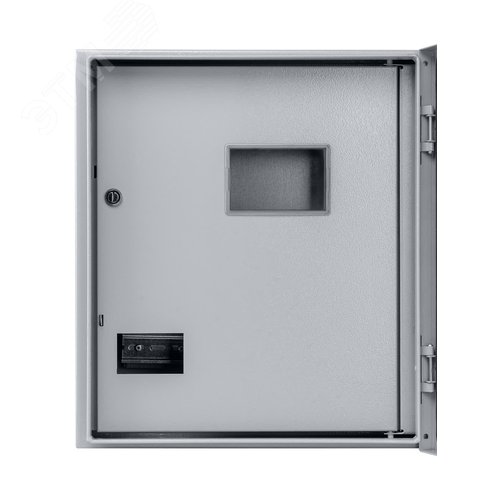 Корпус металлический ЩУ-3ф/1-1-6 IP66 (2 двери) (445х400х150)