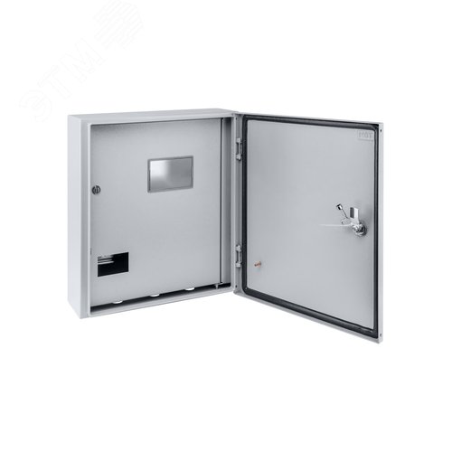 Корпус металлический ЩУ-3ф/1-1-6 IP66 (2 двери) (445х400х150)