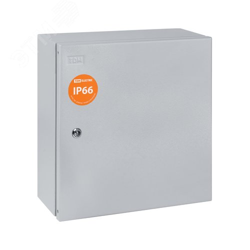 Корпус металлический ЩУ-3ф/1-1-6 IP66 (2 двери) (445х400х150)
