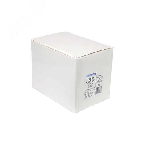 Пост управления ПКУ-22-K178E-65У1, 1 красный гриб с фиксацией (НО+НЗ), IP65 (ЭТ)
