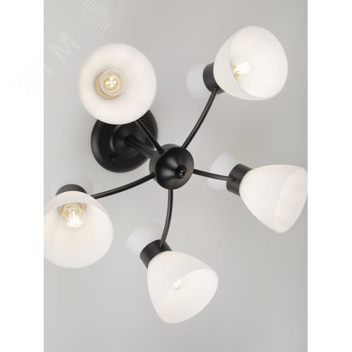 Люстра 9185-305 5хЕ27 60 Вт модерн Rivoli Aemilia
