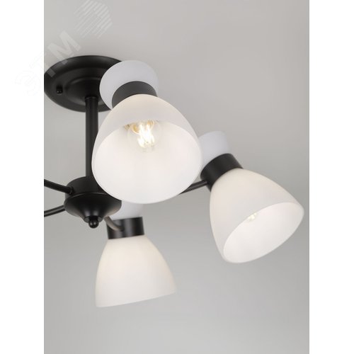 Люстра 9185-305 5хЕ27 60 Вт модерн Rivoli Aemilia