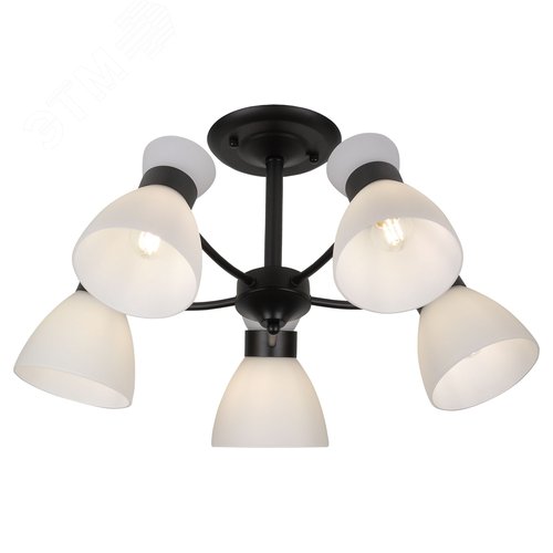 Люстра 9185-305 5хЕ27 60 Вт модерн Rivoli Aemilia