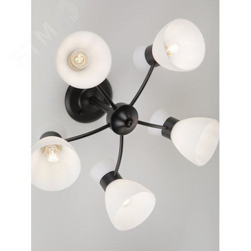Люстра 9185-305 5хЕ27 60 Вт модерн Rivoli Aemilia