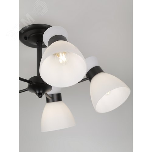 Люстра 9185-305 5хЕ27 60 Вт модерн Rivoli Aemilia