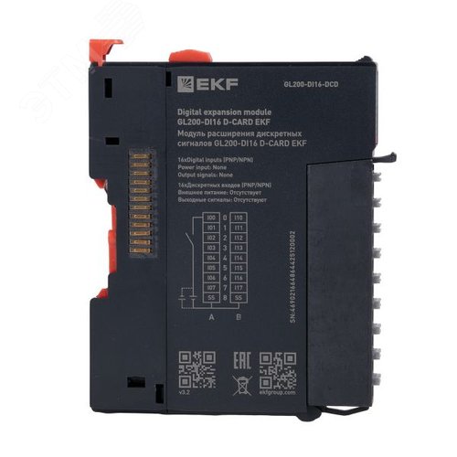 Модуль расширения дискретных сигналов GL200-DI16 D-CARD