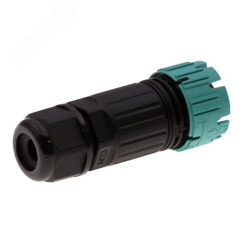 Вилка кабельная 16A/450V/1P+N+E/IP68/D9-12 мм, безвинтовые контакты (реализуется с ответной частью CAWP23-F)