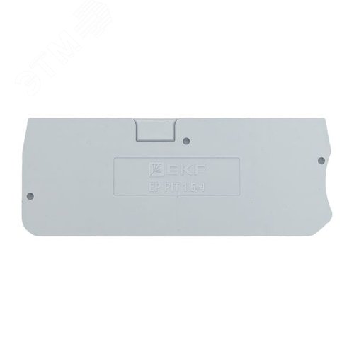 Заглушка для 1.5 Push-in 4 вывода серая