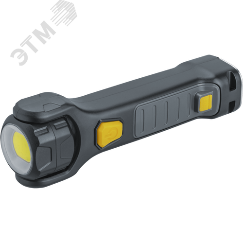 Фонарь светодиодный NPT-W18-ACCU для работы 1 LED, 3Вт + 1 COB, 3Вт