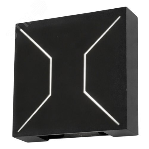Светильник ULU-P32B-4W/4000K IP65 BLACK светодиодный уличный. Архитектурный накладной. Белый свет (4000K). Корпус черный