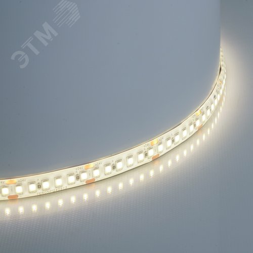 Лента светодиодная 16Вт/м 24В 6000К IP65 180LED/м LS512