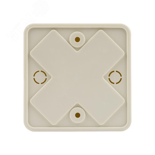 Коробка распаячная КР 75х75х20 ОП сл. кость IP40 инд. штрихкод TDM