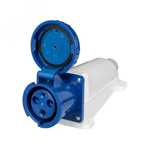 Розетка 133 стационарная 2Р+РЕ 63А 220В IP54 TDM