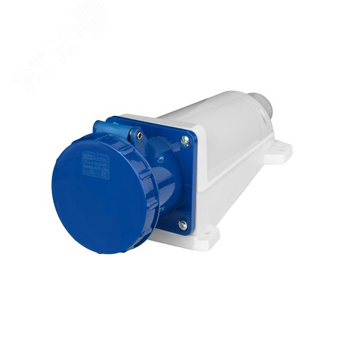Розетка 133 стационарная 2Р+РЕ 63А 220В IP54 TDM