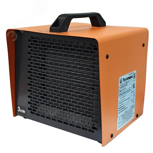 Тепловентилятор электрический на 3 кВт КЭВ-3С51Е
