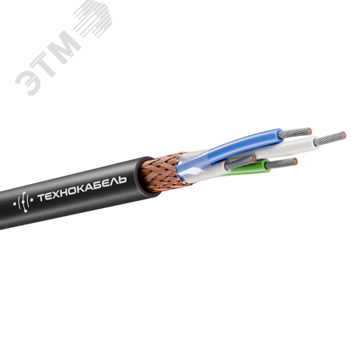 Кабель монтажный МКЭШВнг(А)-LS 2х2х1(100м) ТРТС