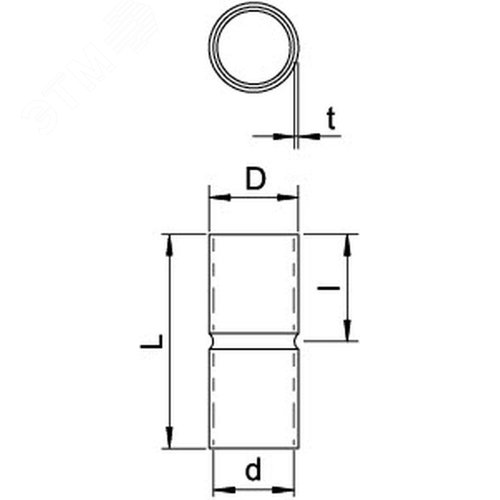 Муфта из нержавеющей стали ?25 мм (SV25W A4)
