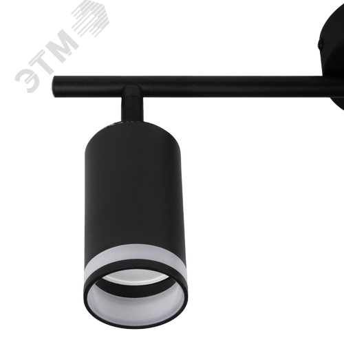 Светильник декоративный ДПО 0103 3xGU10 черный 230V IP20 JazzWay