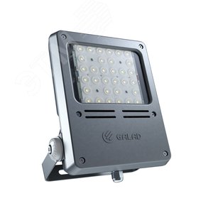 Прожектор светодиодный ДО-40 Звезда LED-40-Д120-IP67-У11/LIRA/740/RAL7040/TG/AC230/D/X/G2