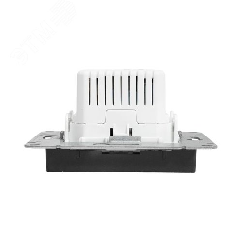 Эпика Механизм розетки USB-C - 2шт черный EKF