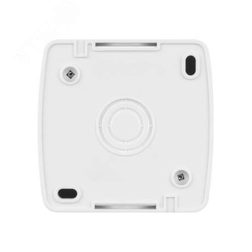 Выключатель одноклавишный открытой установки с подсветкой IP44 10А белый Селигер