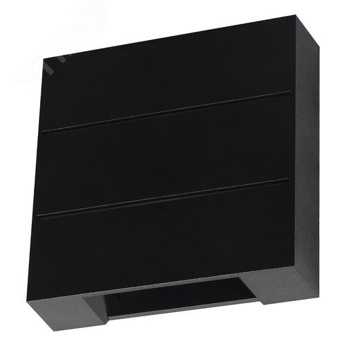 Светильник ULU-P31B-4W/4000K IP65 BLACK светодиодный уличный. Архитектурный накладной. Белый свет (4000K). Корпус черный