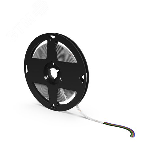 Лента светодиодная 14 Вт/м DC 24В RGB IP65 60LED SMD5050 Black Gauss