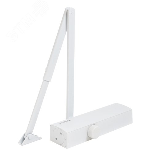 Доводчик дверной БУЛАТ PROFI ДД 802/5 B-W (25-120 кг) белый