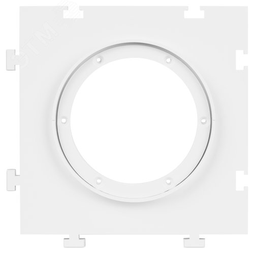 Закладная платформа для светильников встраиваемых D90мм белая KL114 WH
