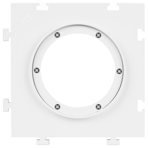 Закладная платформа для светильников встраиваемых D90мм белая KL114 WH