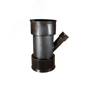Тройник сварной ПЭ для гофрированной трубы 45 град. 315х150