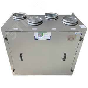 Установка вентиляционная приточно-вытяжная Node3- 500 (50 m) / RR, VEC (B190), W2 Vertical с черным пультом TS4b