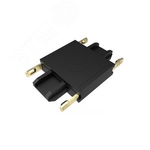 Коннектор черный I-обр. MTR16 CI-BL к низковольтному шинопроводу