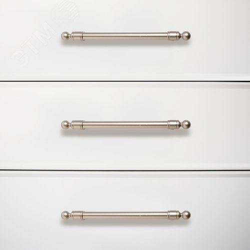 Ручка-скоба мебельная StahlBuro AP2306-128 2шт., SN сатин