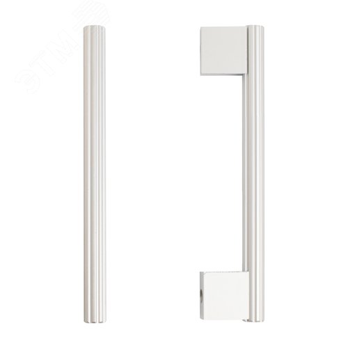 Ручка-скоба мебельная StahlBuro AP2313-128 2шт., W матовый белый хром