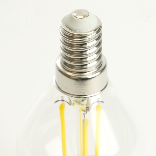 Лампа светодиодная LED 6вт Е14 белый шар FILAMENT .PRO