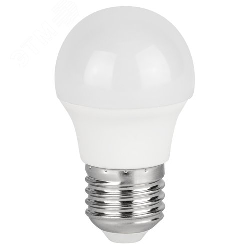 Лампа светодиодная 15Вт шар нейтральный белый свет Е27 STD LED P45-15W-840-E27