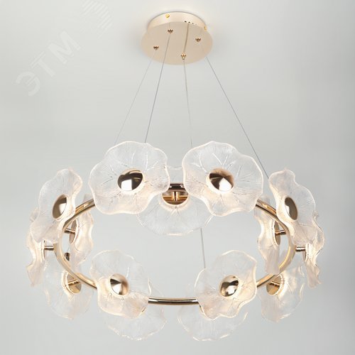 Люстра светодиодная LED 30Вт 3000K 6135-101 Shannon дизайн