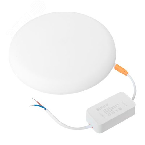 Светильник светодиодный ДВО 1109 круглый 24Вт 6500K IP20 LUMA