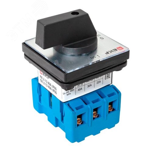 Переключатель кулачковый ПК-2-13 40А 3P ВКЛ-ВЫКЛ IP65