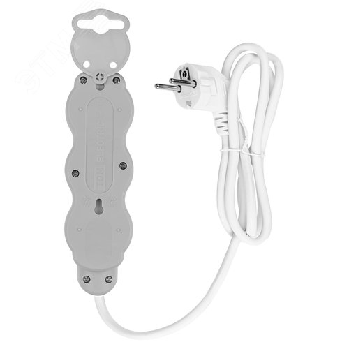 Удлинитель бытовой Люкс 3 гнезда 7 м с/з с з/ш ПВС 3х1 мм2 16 А 250 В 3500 Вт TDM