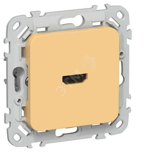 FLITE Розетка HDMI РШДМА-ФлЗ золотарник