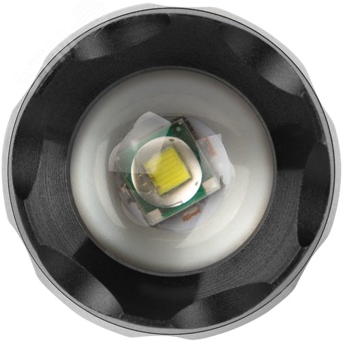 Фонарь LED универсальный аккумуляторный ручная фокусировка 5 режимов АР Калибр MA-701