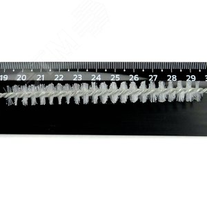 Щетка ерш Д10x100x300 с хв-м + кольцо, ворс нейлон 0,25 очистка котлов теплообменников дымоходов труб отверстий (14-157)