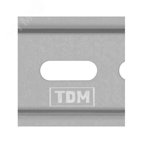 DIN-рейка (1200 мм) 1,0 мм оцинкованная перф. TDM
